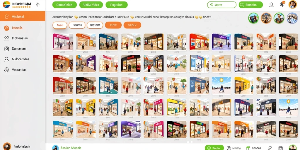 Tampilan antarmuka yang user-friendly dan menarik.