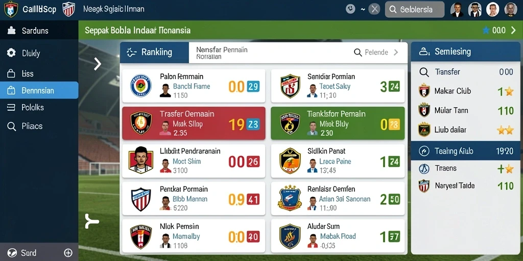 Tampilan antarmuka yang menarik dan mudah dinavigasi.