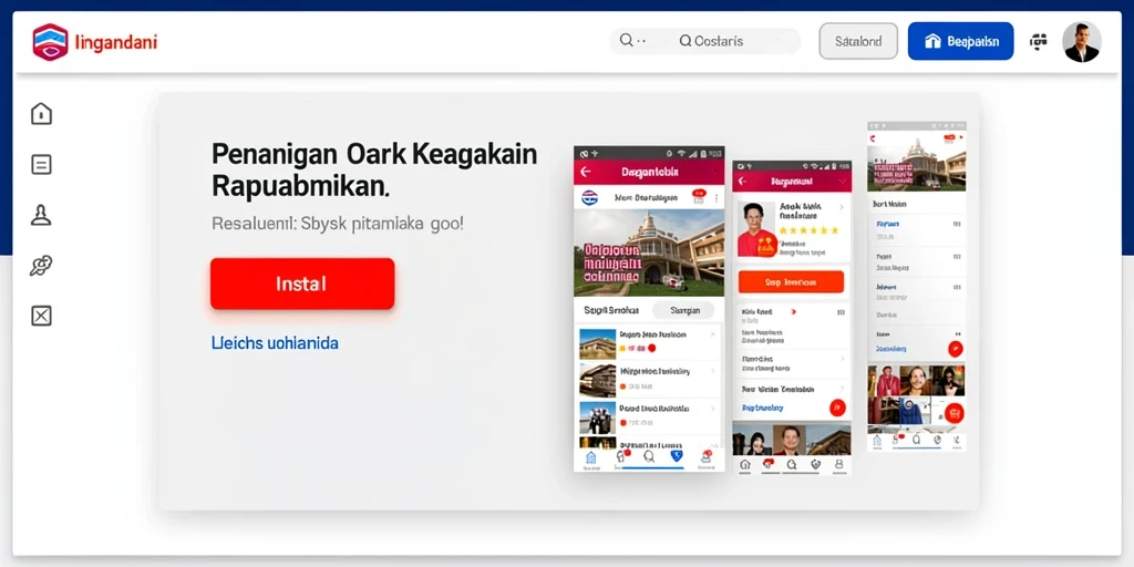 Tampilan antarmuka yang user-friendly.