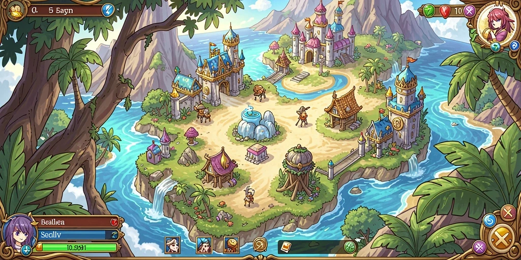 Screenshot menampilkan antarmuka utama game DIREKTURTOTO.