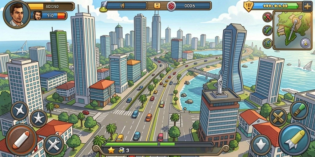 Screenshot menampilkan grafis perdana dari game ELANG138.