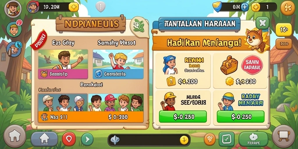 Screenshot menunjukkan antarmuka pengguna yang intuitif.
