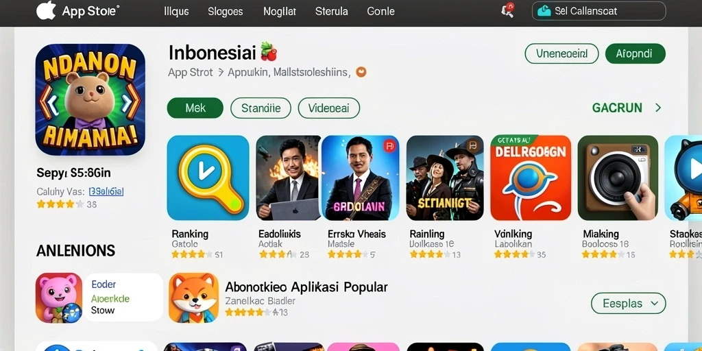 Tampilan antarmuka yang modern dan menarik.