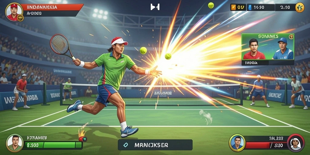 Momen mendebarkan saat mencapai level tertinggi.