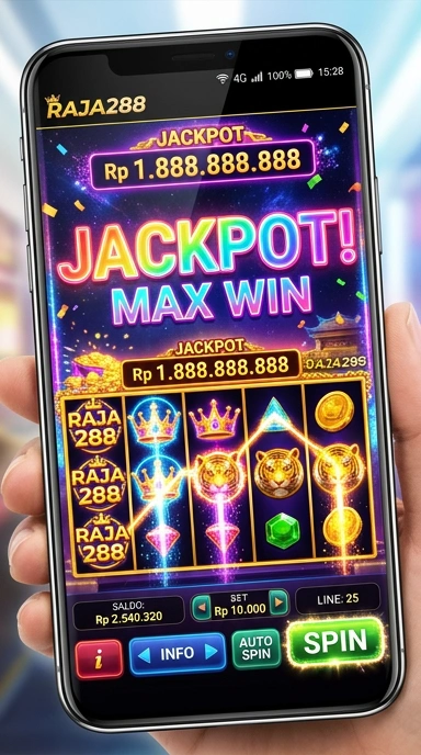 Cuplikan layar menu unduhan raja288 untuk perangkat Android